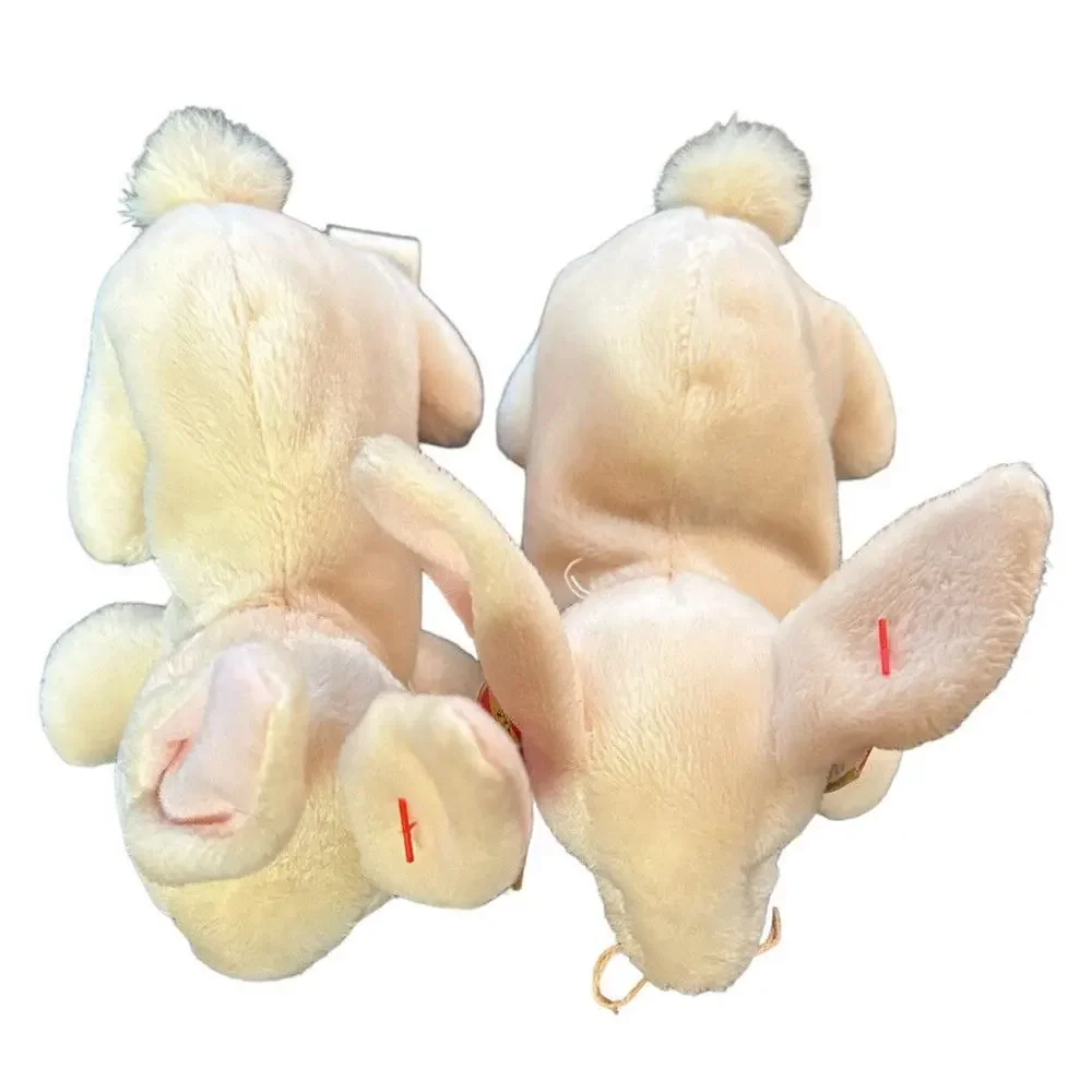 Set of 2: TY Beanie Baby Nibbler 1998 1999‎ TAG ERROR- Vintage and Retired!